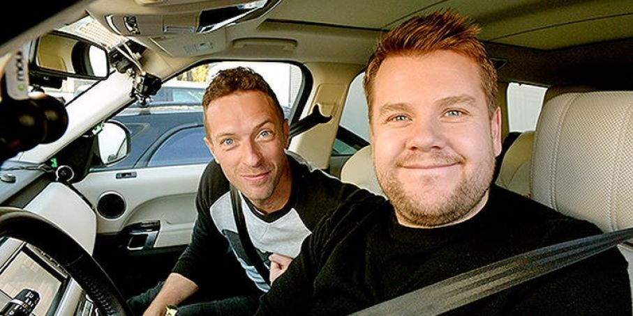 Chris Martin ospite di The Late Late Show di James Corden
