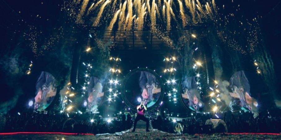I Coldplay sul palco per la finale di The Voice USA