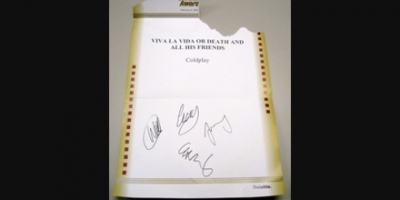 la competition di Coldplay.com