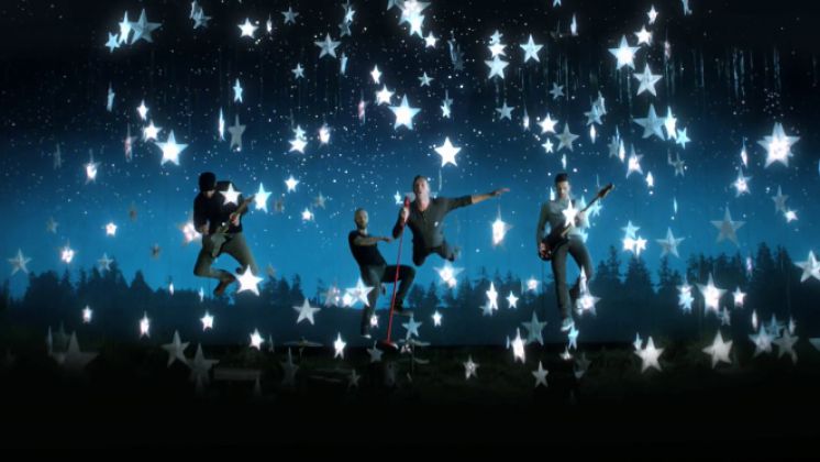 Target.com lancia la campagna #morecoldplay con un video promozionale di A Sky Full Of Stars