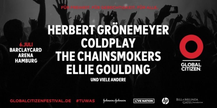 I Coldplay al Global Citizen Festival in Germania