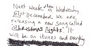 Nuovo brano dei Coldplay in arrivo: 'Christmas Lights'