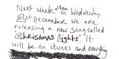 Nuovo brano dei Coldplay in arrivo: 'Christmas Lights'