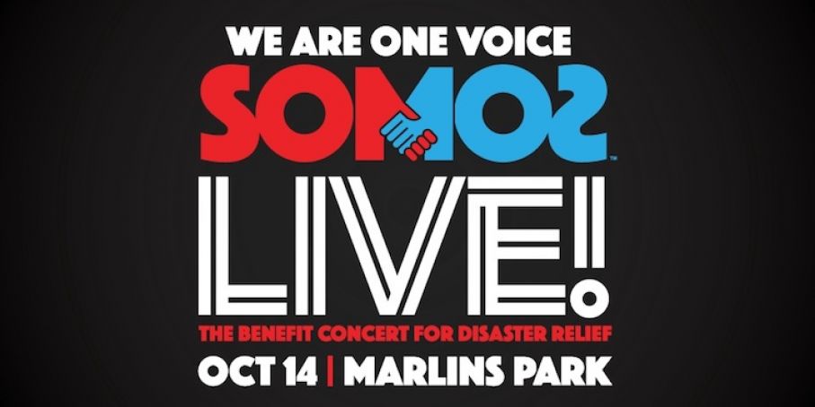Chris al concerto di beneficenza "Somos Live!"