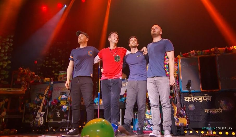 Una nuova canzone dei Coldplay al concerto Estamos Unidos Mexicanos