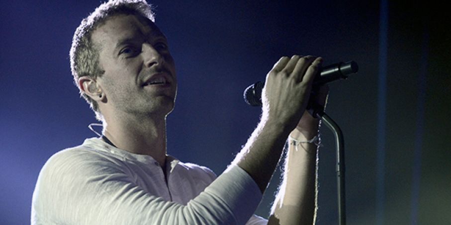 Chris Martin a un evento benefico a Los Angeles