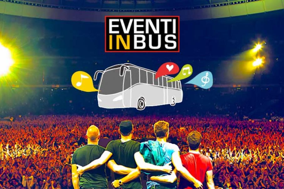 Eventi in Bus ti porta a Nizza e Zurigo a vedere i Coldplay!
