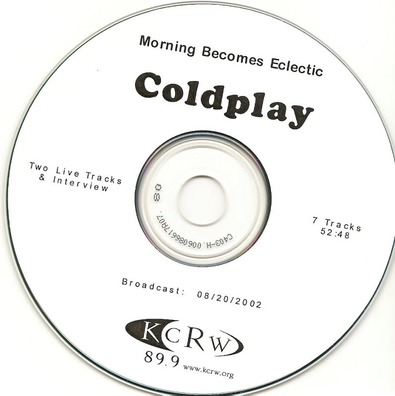 KCRW  'Morning Becomes Eclectic' (USA CD-R Promo)