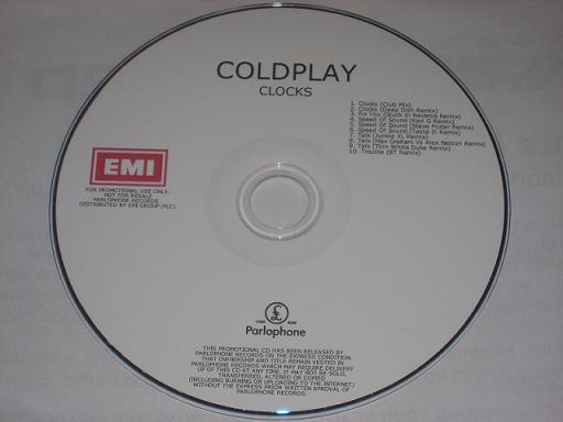 Clocks (UK CD-R Promo)