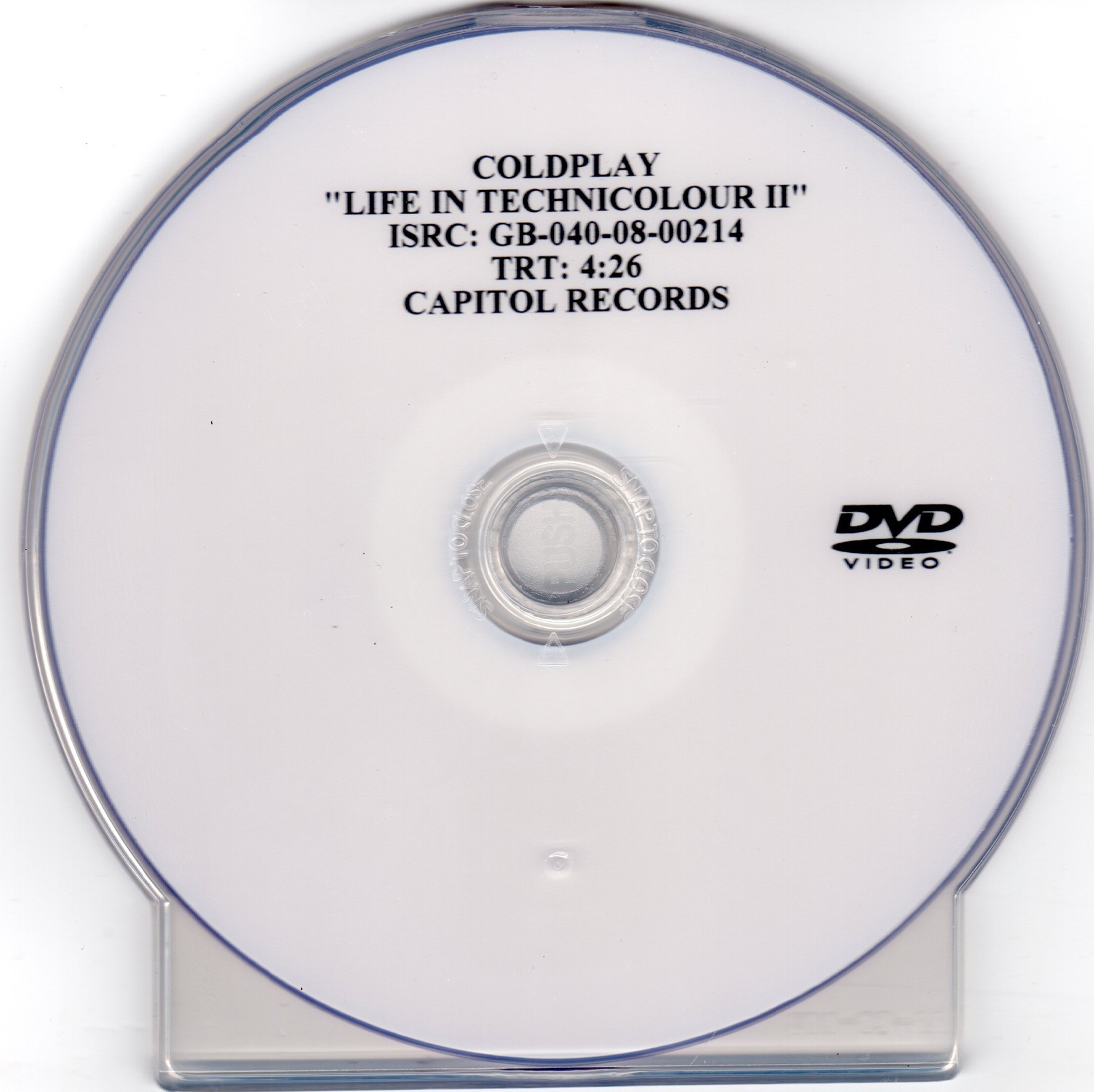 Life In Technicolor ii (US DVDR Video Promo) Coldplay Coldplayzone.it