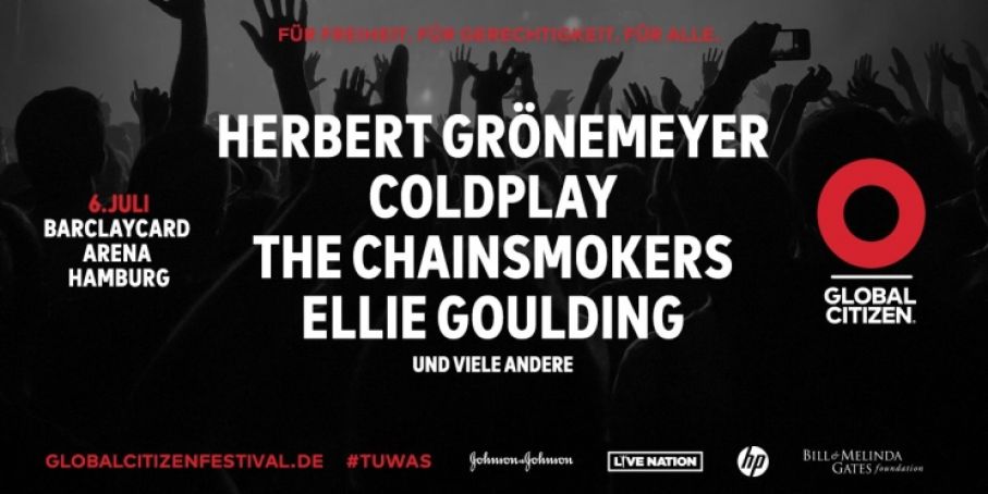 I Coldplay al Global Citizen Festival in Germania