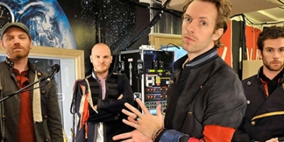 I Coldplay in studio