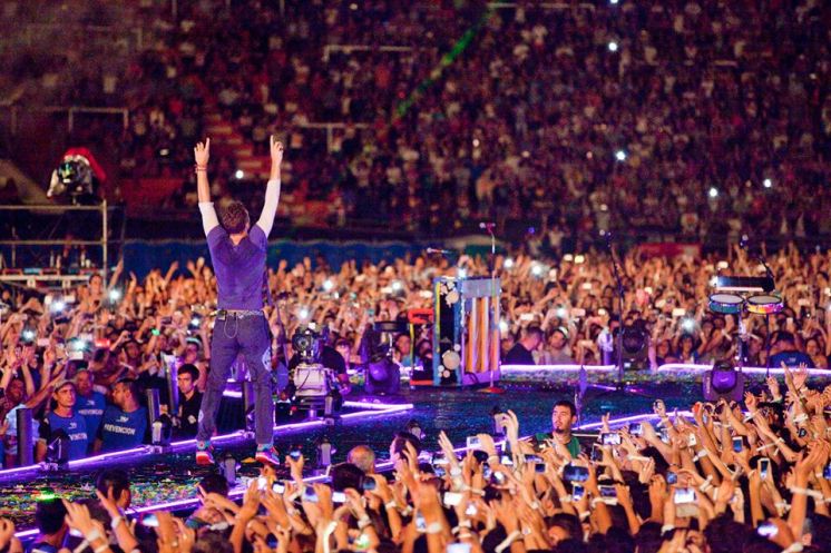 Lo stadio di Wembley premia i Coldplay