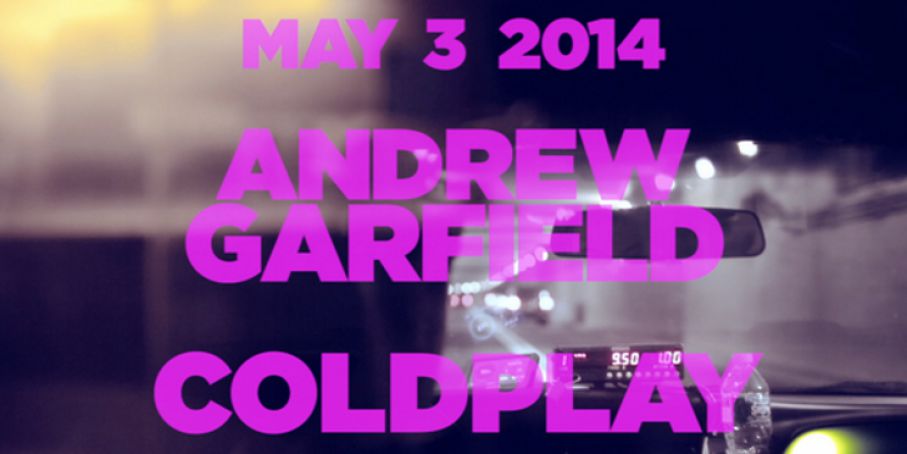 L'immagine resa nota su Twitter per annunciare la partecipazione dei Coldplay al Saturday Night Live del 3 maggio